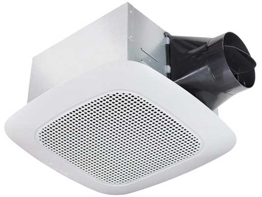 Delta BreezSignature VFB25ADBT 110 CFM Bath Exhaust Fan with Bluetooth Speaker