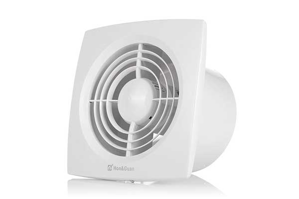 Hon&Guan 6-inch Home Ventilation Fan Bathroom Garage Exhaust Fan Ceiling
