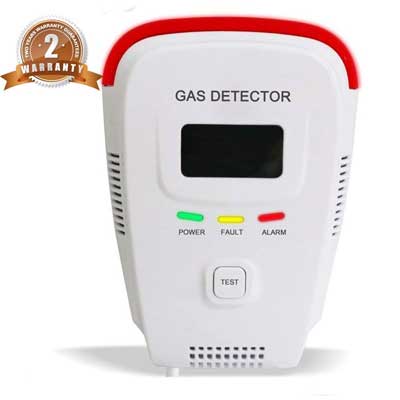 Propane/ Methane/Combustible Natural Gas Alarm Detector for home