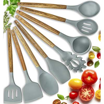 HomeHero Silicone Cooking Utensils