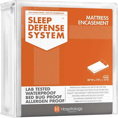 HOSPTILOGY PRODUCTS Sleep Defense System-Waterproof Bed