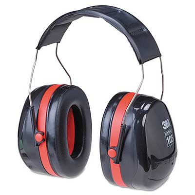 3M Peltor Optime 105 Over the Head Earmuff