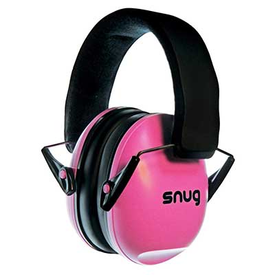 TRADESMART Pink Ear Muffs, Earplugs, Gun Safety Glasses and Protective Case