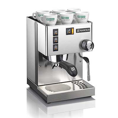 Rancilo Silvia Espresso Machine with Iron Frame and Stainless steel Side Panels