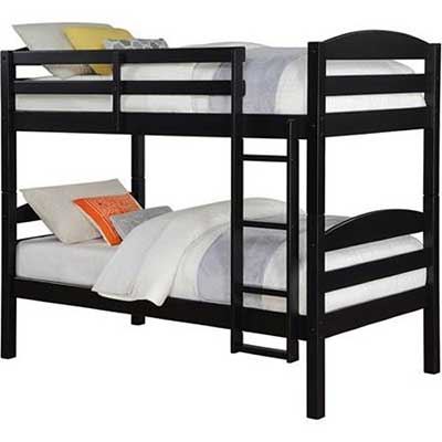 Mainstays Twin Over Twin Wood Bunk Bed
