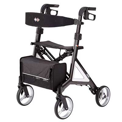 Designed by Porsche Design Studio B+B Alevo Carbon Walker Rollator