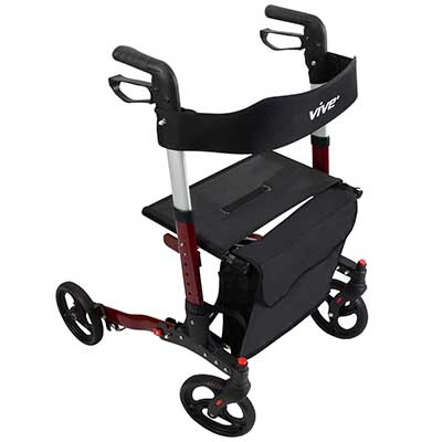 Folding Rollator Walker by Vive