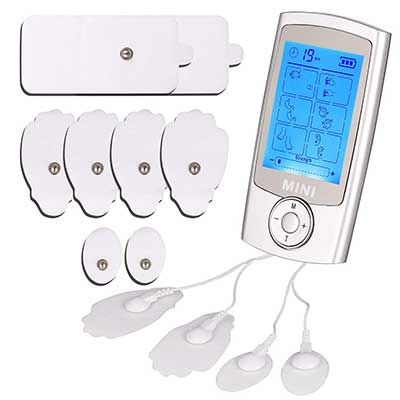 Tens Unit LEADSTAR Rechargeable FDA Cleared Electronic Muscle Stimulator EMS Pulse Massager