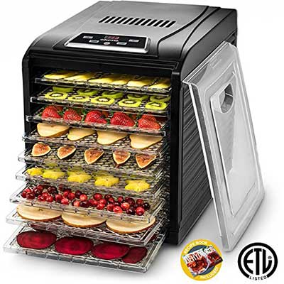 Gourmia GFD 1950 Electric Food Dehydrator Machine