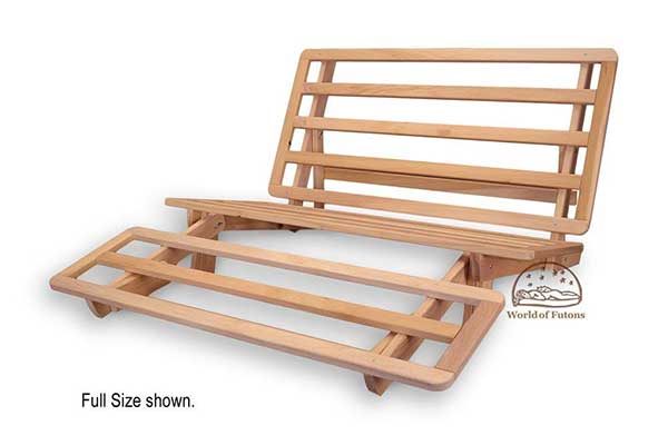 Tri-fold Hardwood Futon Frame – Full Size