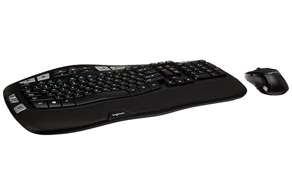 Logitech MK550 Wireless Wave Keyboard and Mouse Combo