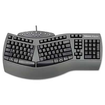 Fellowes – Ergonomic Split-Design Keyboard