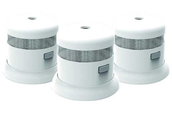 First Alert SMOKE1000-3 Atom Micro Photoelectric Smoke Alarm 3 Pack