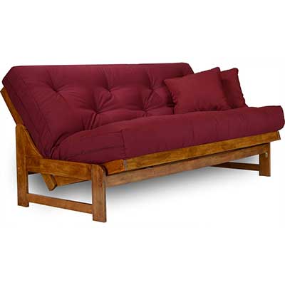 Nirvana Futons Arden Futon Frame – Full Size, Solid Hardwood