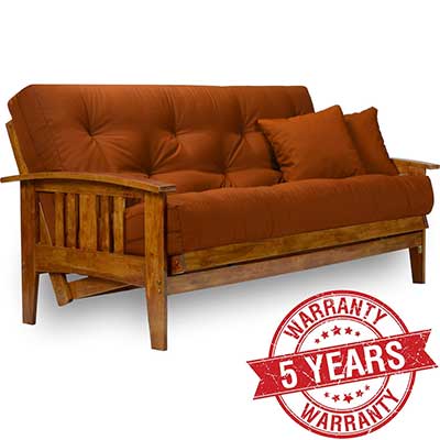 Nirvana Futons Westfield Wood Futon Frame – Full Size