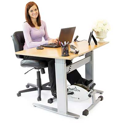 DeskCycle Under Desk Exercise Bike and Pedal Exerciser