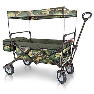 WonderFold Outdoor Multi-Purpose Value Model Collapsible Folding Wagon