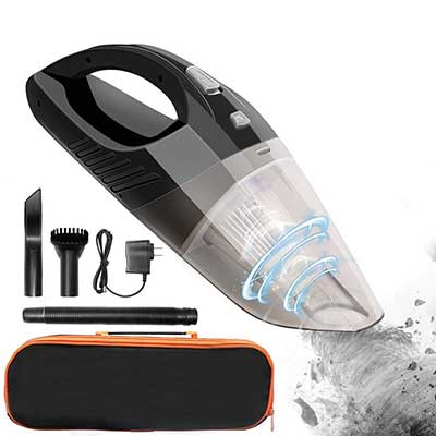 Rechargeable Cordless Handheld Vacuum, DOFLY Portable Car Vacuum Cleaner