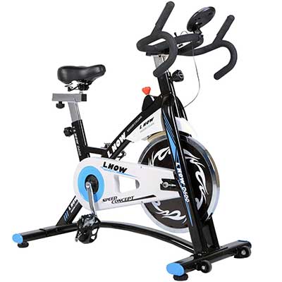 L Now Indoor Cycling Bike Smooth Belt Driven
