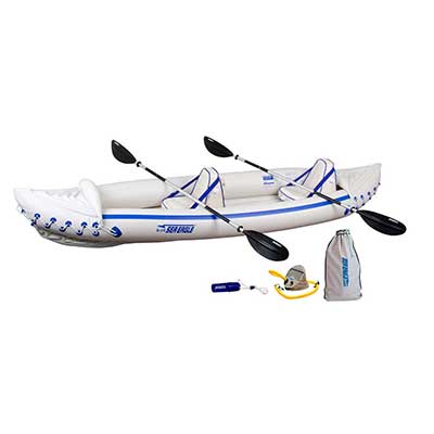 Sea Eagle SE370 Inflatable Sports Kayak Pro Package