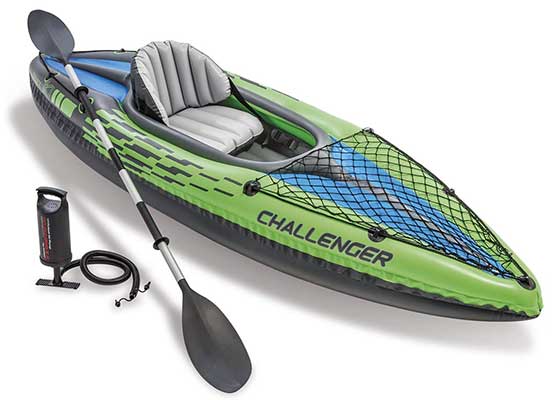 Intex Challanger K1 Kayak, 1-Person Inflatable kayak