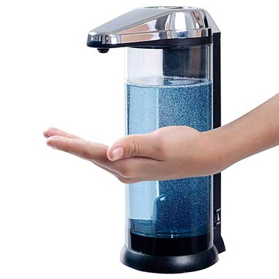 Secura 17oz/500ml Premium Touchless Battery Operated Electric Automatic Soap Dispenser