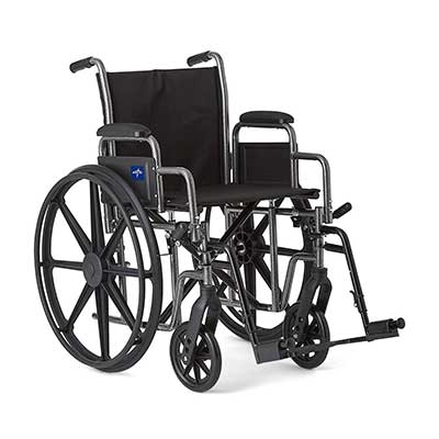 Medline Strong and Sturdy Wheelchair