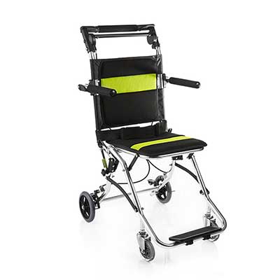 yuwell Portable Folding Traveling Wheelchair, Ultra-Lightweight Transport Wheelchair