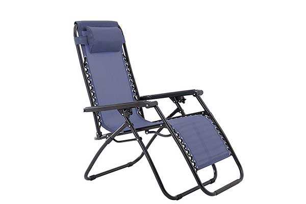 Zero Gravity Blue Chair