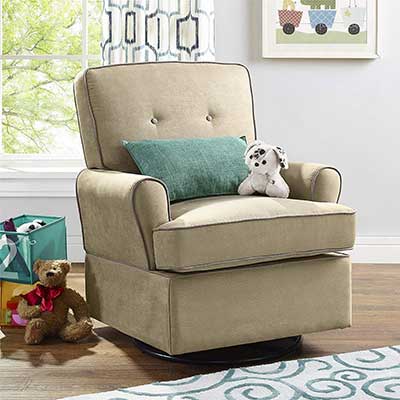 Baby Relax The Tinsley Nursery Swivel Glider Chair