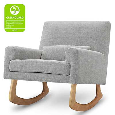 Nursery Works Sleepytime Rocker with Light Legs