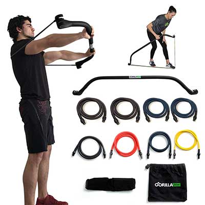 Gorilla Bow Portable Home Gym Resistance Band System