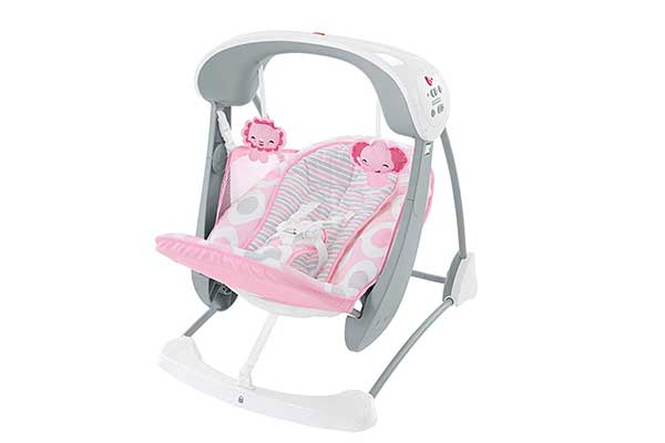 Fisher-Price Deluxe Take-Along Swing and Seat