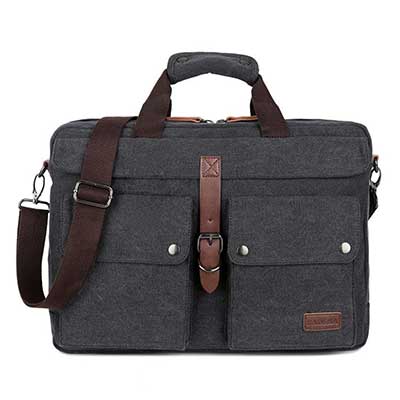 BAOSHA BC-07 17’’ Canvas Laptop Messenger Bag