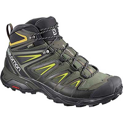 Salomon X Ultra 3 Mid GORE-TEX Men’s Wide Hiking Shoes