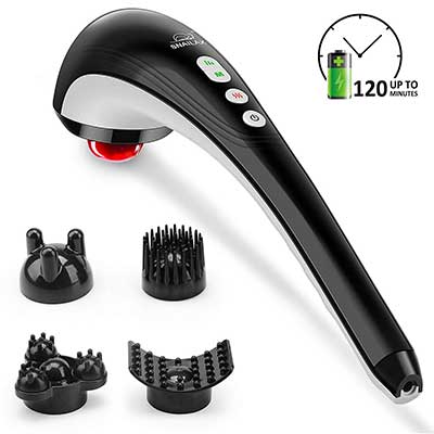 Snailax Rechargeable Handheld Back Massager