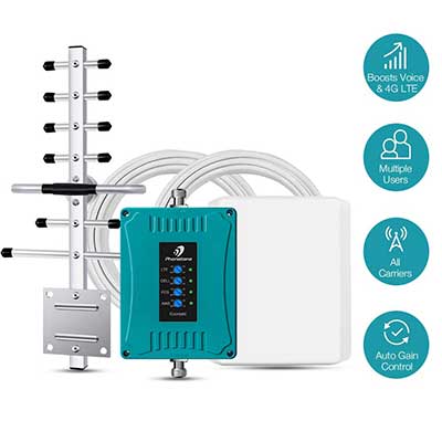 5-Band Cell Phone Signal Booster for All Carriers