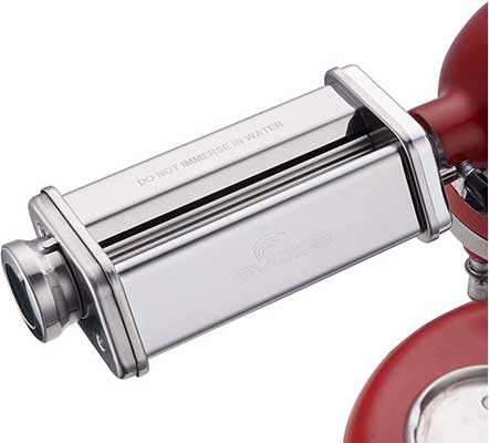 Pasta Sheet Roller Attachment for KitchenAid Stand Mixer, Pasta Maker