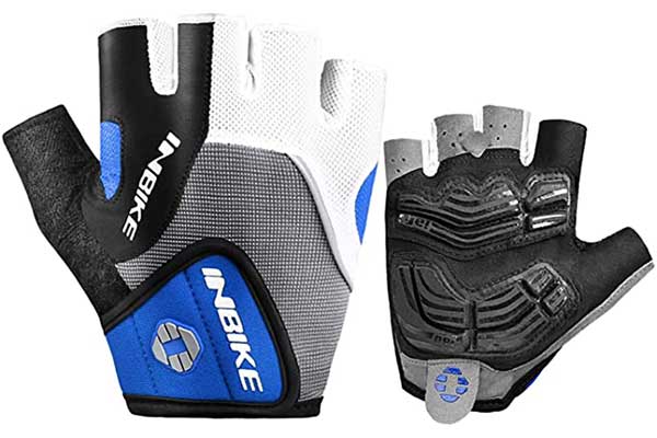 INBIKE Cycling Gloves for Men Mountain Bike 5mm Gel