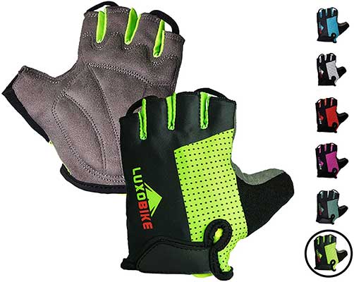 LuxoBike Cycling Gloves Bicycle Gloves