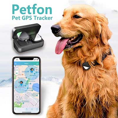 PetFon Pet GPS Tracker, No Monthly Fees