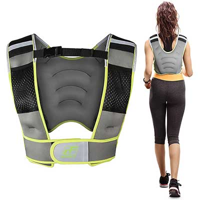 RitFit Adjustable Weighted Vest with Neoprene Fabric for Men and Women