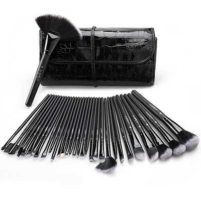 USpicy 32 Pcs Premium Professional cosmetic Brushes