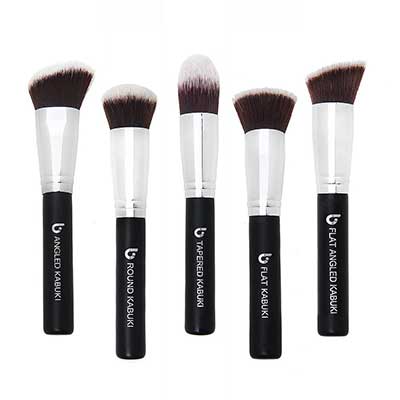 Beauty Junkees Kabuki Professional Makeup Brush Set