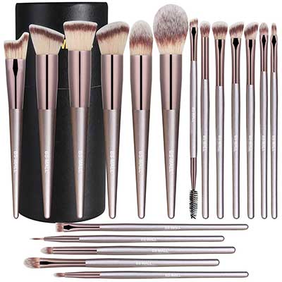 BS-MALL 18 Pcs Premium Synthetic Face Brushes