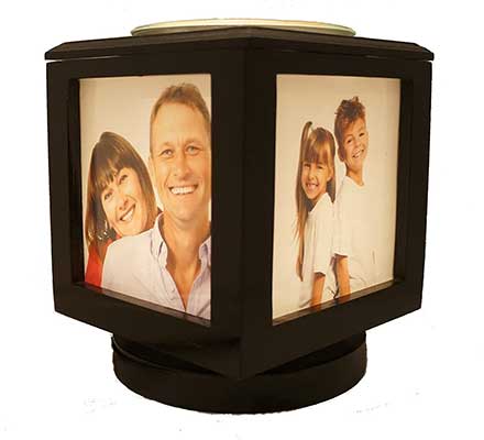 Memory Box Picture Frame Lamp & Electric Wickless Candle Wax Melt Warmer