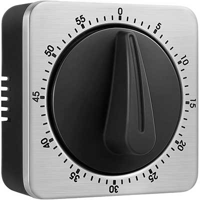 KeeQii Timer Kitchen Timer 60 Minute Timing