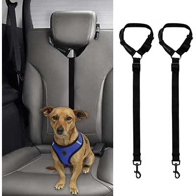 BWOGUE Dog Cat Safety Seat Belt Strap