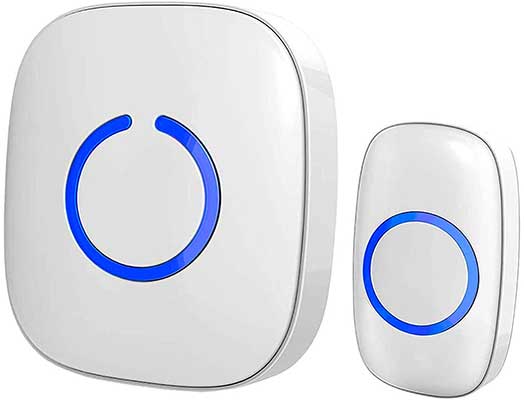 SadoTech White Wireless Doorbell & Chime