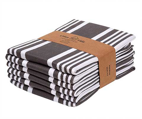 Urban Villa Kitchen Towel, Trendy Stripes